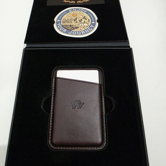 New Bullstrap Leather Case w/MagSafe - iPhone 14 Pro  Max  + Wallet - Picture 7 of 9